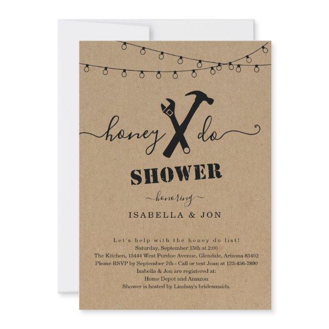 Honey Do Couples Shower Or Groom Shower Invitation
