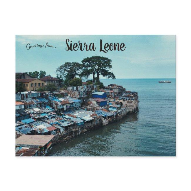 Houses In Sierra Leone Postinvitations