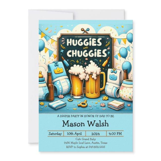 Huggies And Chuggies: The Ultimate Dad-to-be Celeb Invitation
