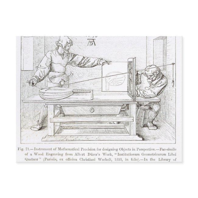 Instrument Of Mathematical Precision Postinvitations