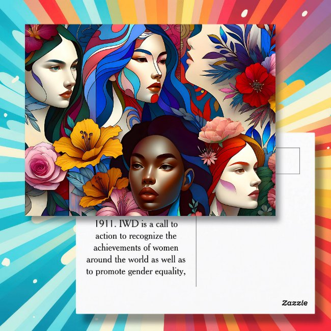 International Women's Day History Postinvitations