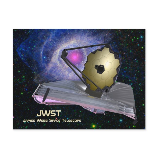 James Webb Space Telescope Jwst Postinvitations