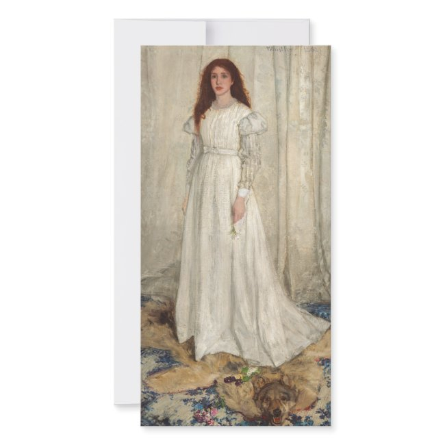 James Whistler - Symphony In White No. 1 Thank You Invitations