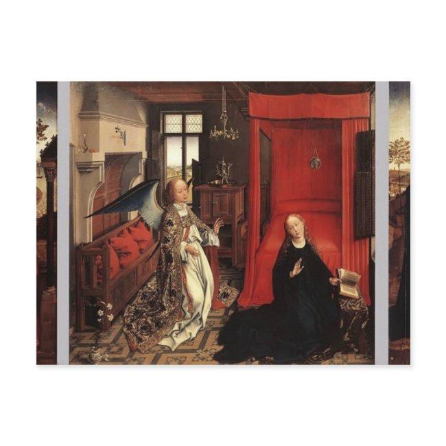 Jan Van Eyck- The Annunciation Postinvitations