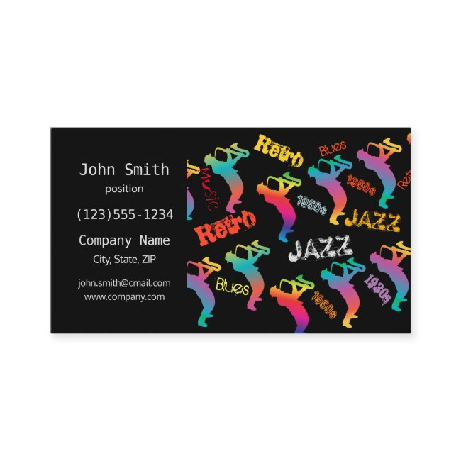 Jazz Musicians Retro Music Pop Art 1930s - 1950s Business Invitations