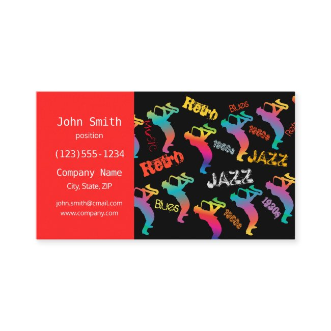 Jazz Musicians Retro Music Pop Art 1930s - 1950s Business Invitations