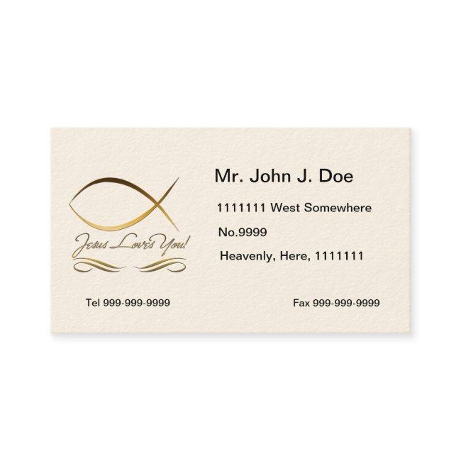 Jesus Loves You Business Invitations