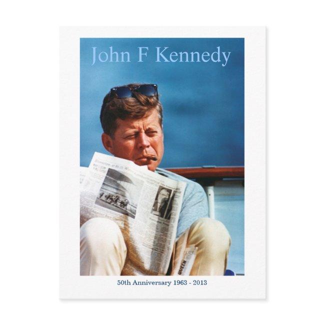 Jfk 50th Anniversary Postinvitations