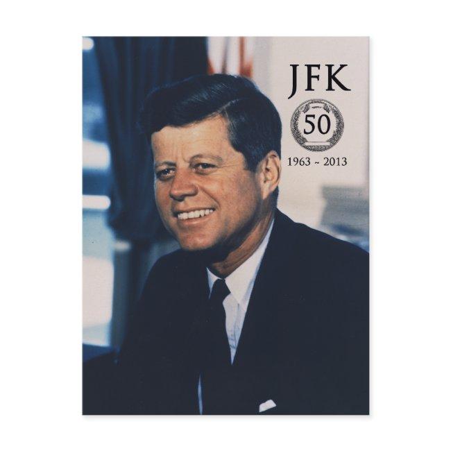 Jfk 5oth Anniversary Postinvitations