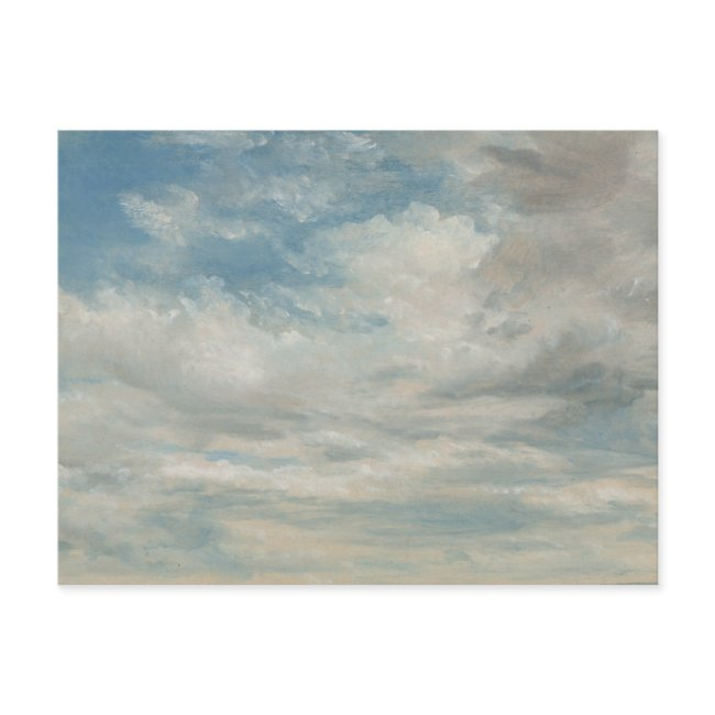 John Constable - Clouds Postinvitations