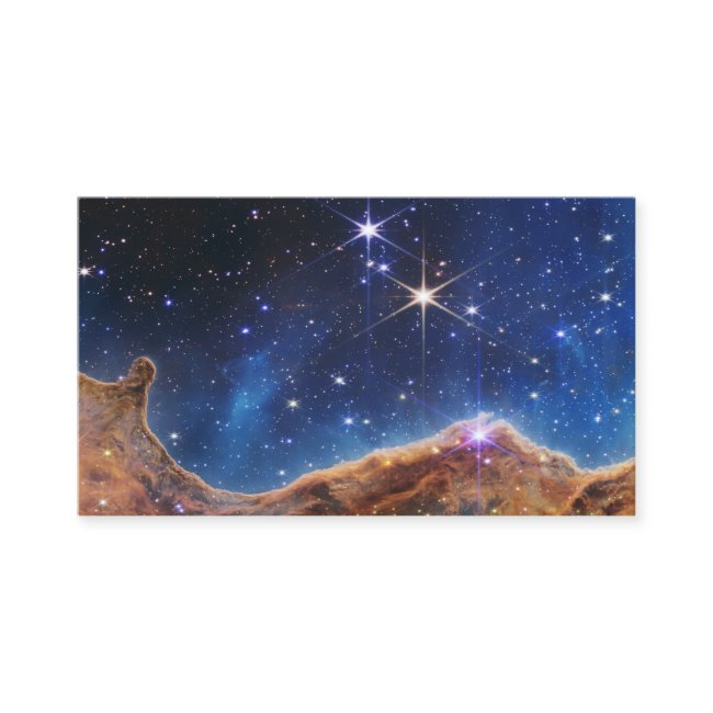 Jwst James Webb Space Telescope Cosmic Cliffs Business Invitations