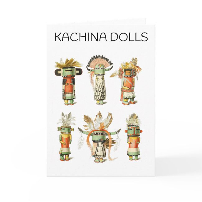Kachina Dolls Invitations