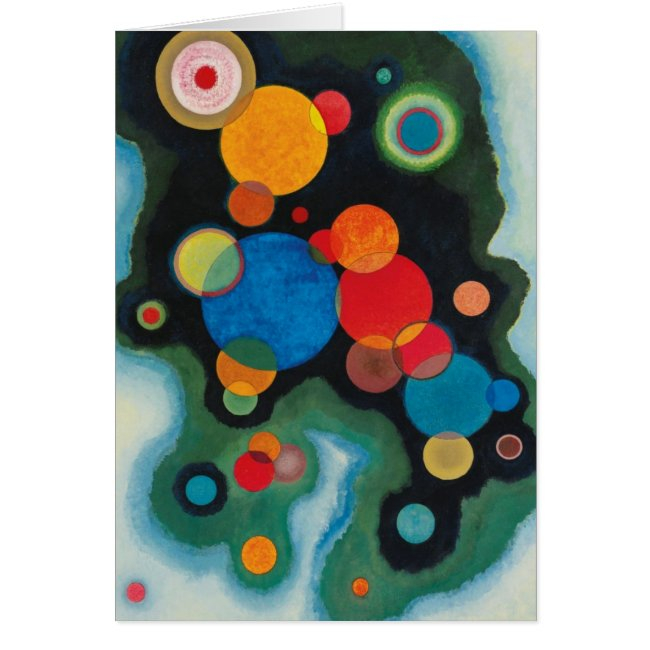 Kandinsky Deepened Impulse Abstract Oil On Canvas