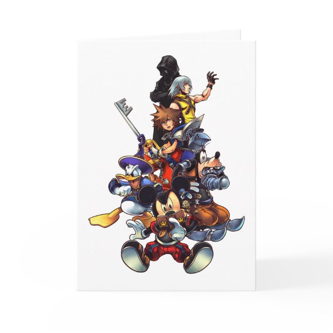 Kingdom Hearts: Coded | Main Cast Key Art Invitations
