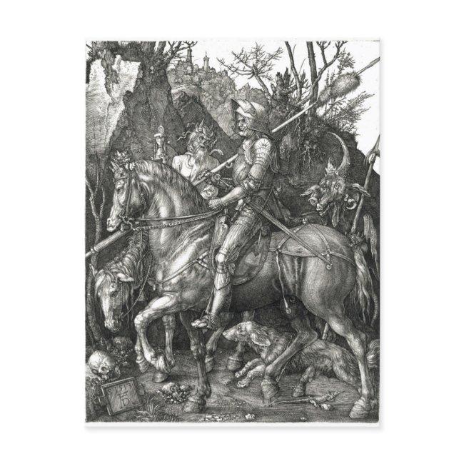 Knight, Death & The Devil - Albrecht Dürer C. 1513 Postinvitations