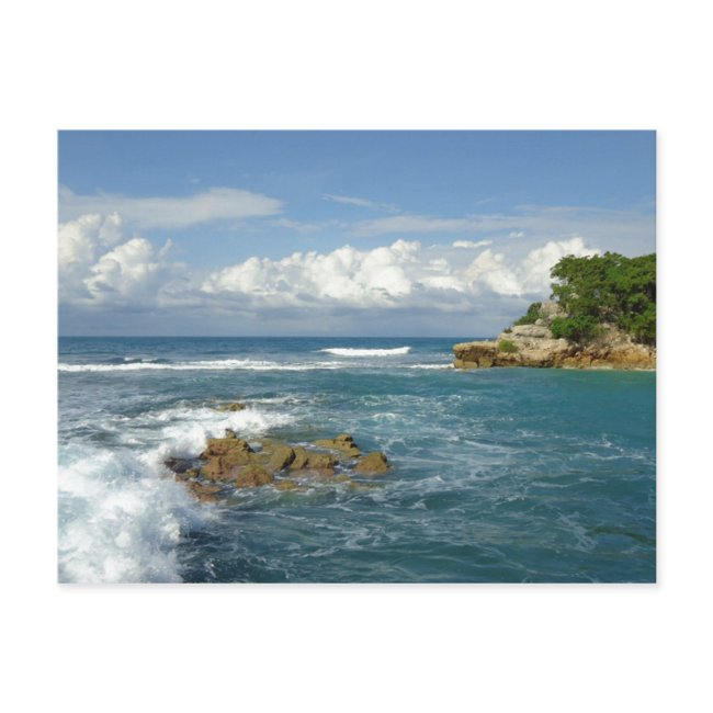 Labadee Seascape Custom Postinvitations