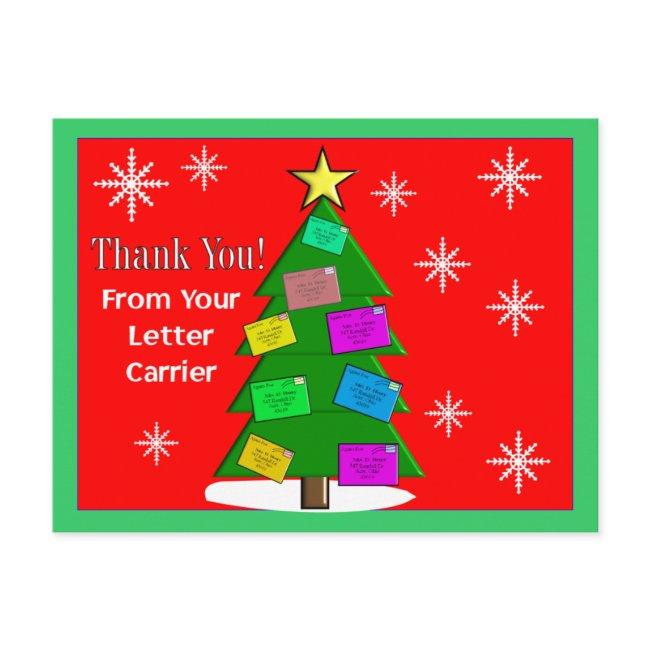 Letter Carrier (mailman) Thank You Postinvitations