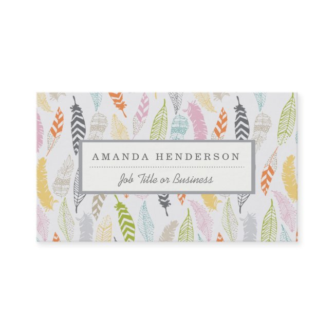 Light As A Feather Business Invitations