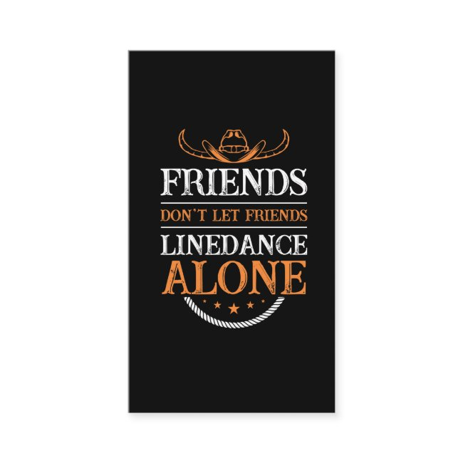 Line Dancing Friends Quote Country Line Dancer Business Invitations
