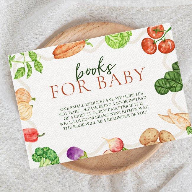 Locally Grown | Farmers Market Books For Baby Enclosure Invitations