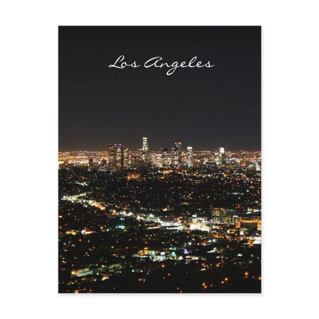 Los Angeles Night Postinvitations