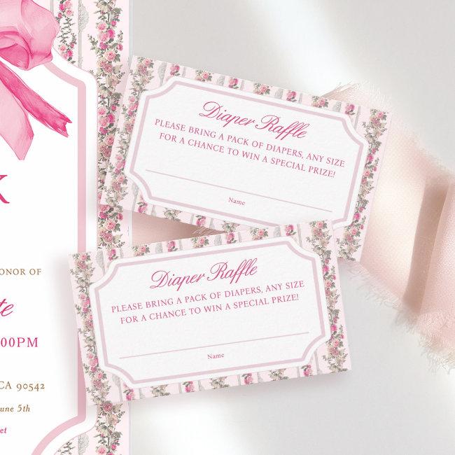 Love Shack Baby Shower Diaper Raffle Tickets Enclosure Invitations
