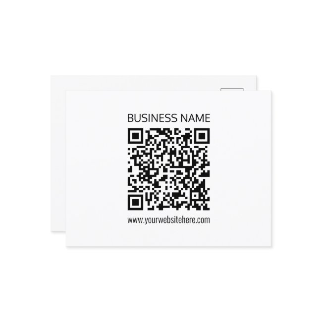 Make A Business Qr Code Instantly & Editable Text Postinvitations