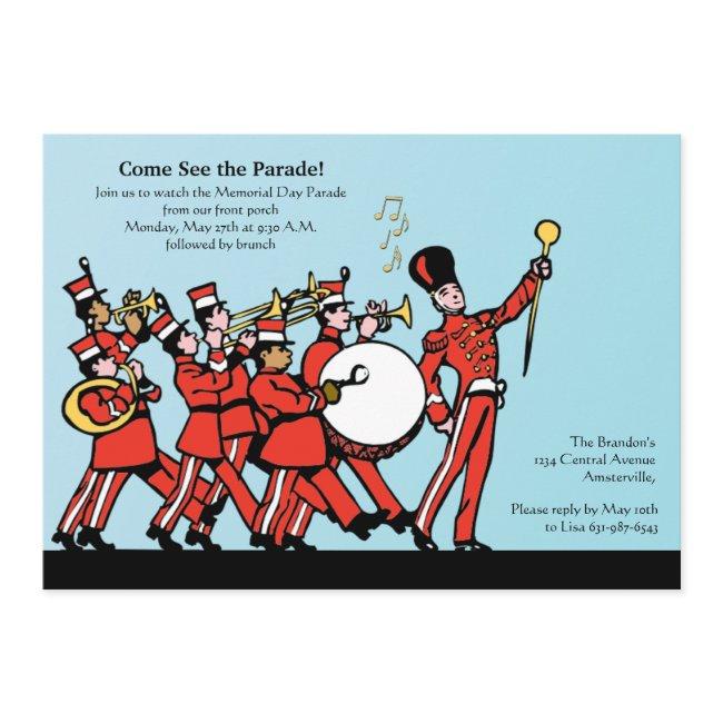 Marching Band Invitation
