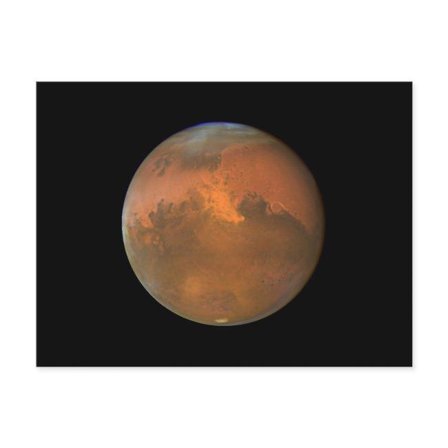 Mars (hubble Telescope) Postinvitations