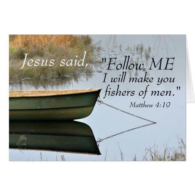 Matthew 4:19 I Will Make You Fishers Of Men, Invitations