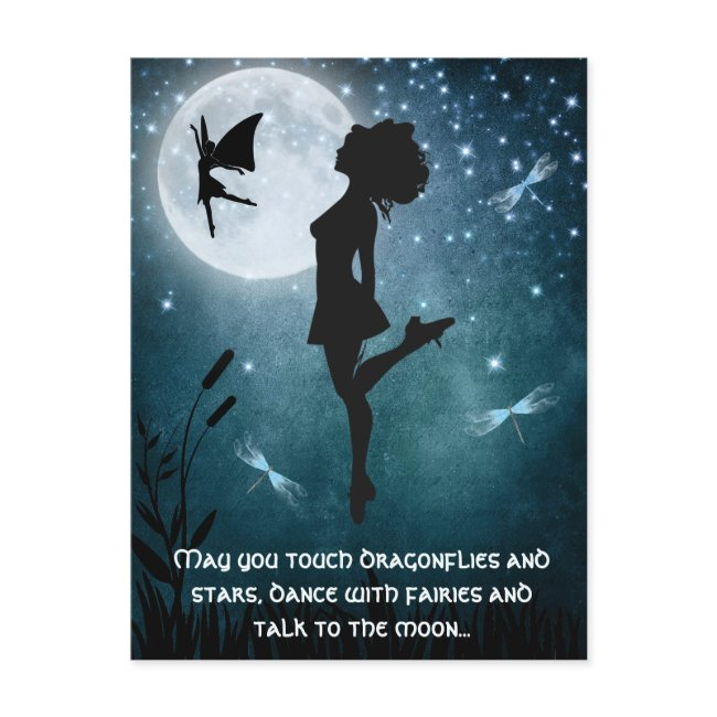 May You Dance With Fairies Irish Dance Hard Shoe Postinvitations