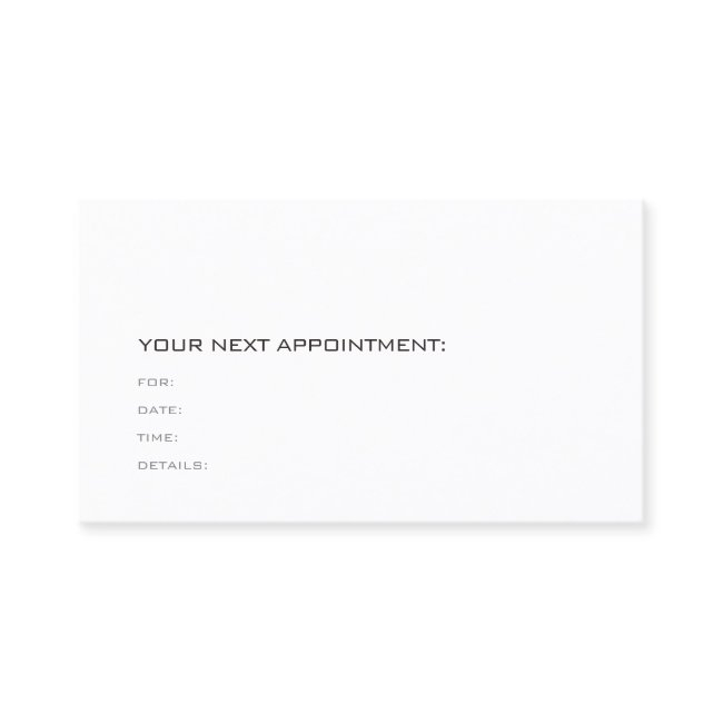 Medical Doctor Therapist Appointment Reminder