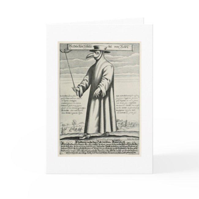 Medieval Plague Doctor Invitations