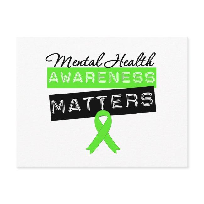 Mental Health Awareness Matters Postinvitations