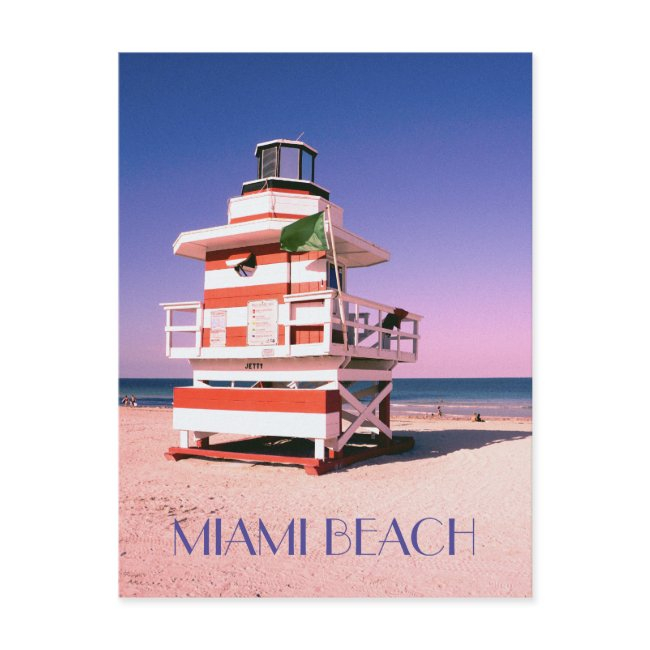 Miami Beach #01 Postinvitations