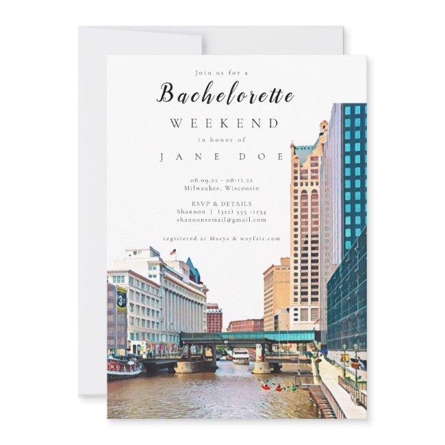 Milwaukee Bachelorette Party Invitation