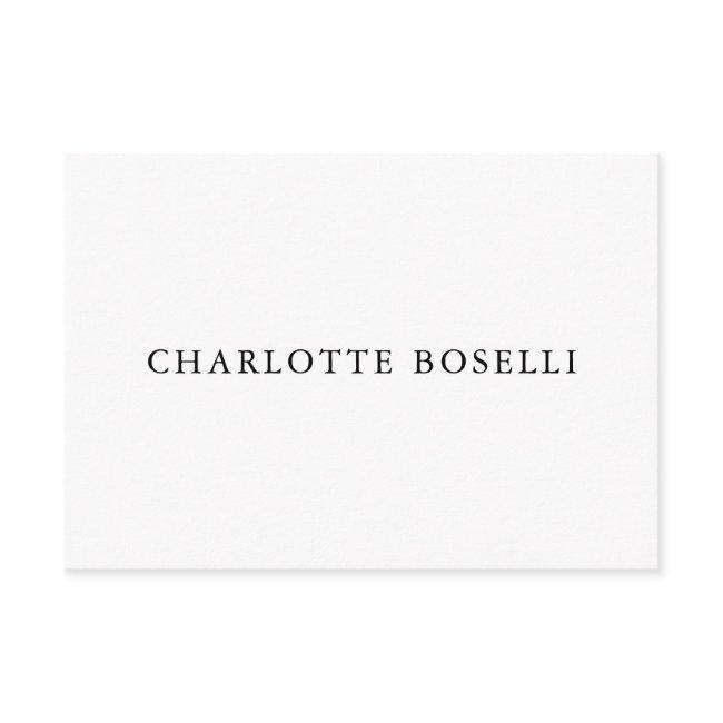 Minimalist Elegant Classical Professional Simple Enclosure Invitations