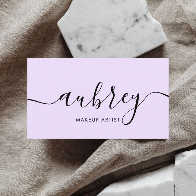 Minimalist Modern Handwritten Calligraphy Business Invitations