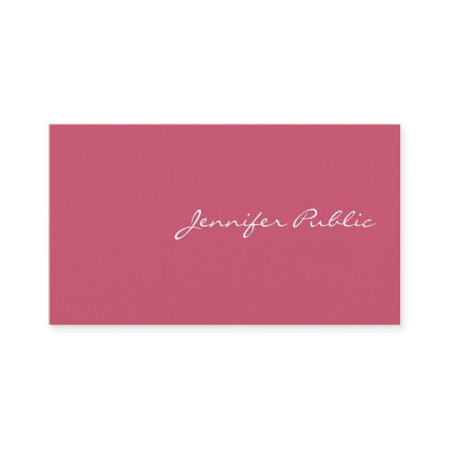 Modern Minimalist Design Attractive Red Template Business Invitations