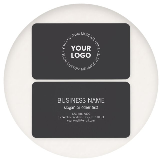 Modern Minimalistic Company Logo/any Image | Gray
