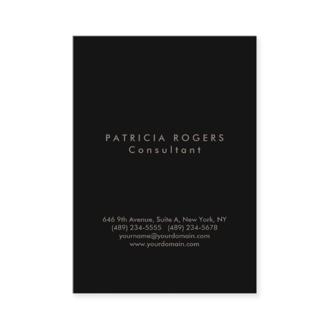 Modern Professional Plain Simple Minimalist Business Invitations