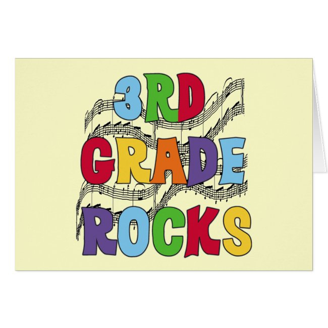 Multicolor 3rd Grade Rocks Tshirts And Gifts