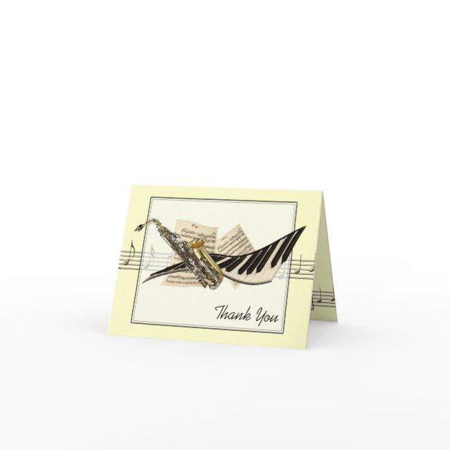 Music Design Greetings Invitations