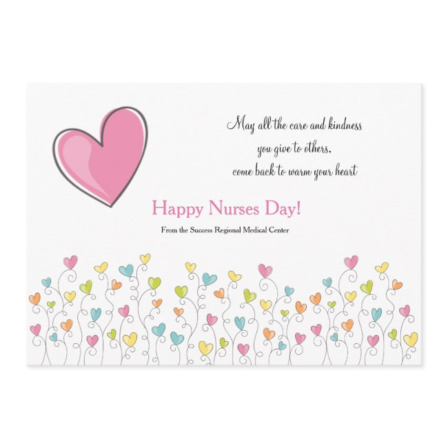 Nurses Are Full Of Heart Invitations