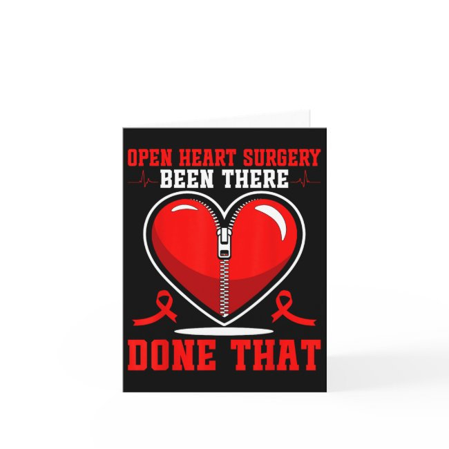 Open Heart Surgery Patients Heart Disease Awarenes Invitations