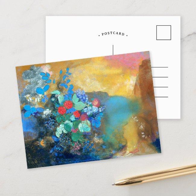 Ophelia Among The Flowers | Odilon Redon Postinvitations