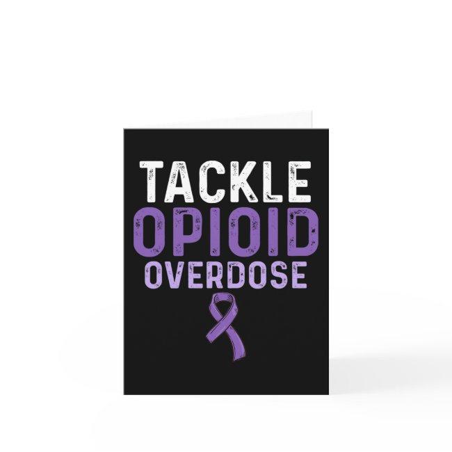 Opioid Overdose Awareness Warrior Survivor 18 Invitations