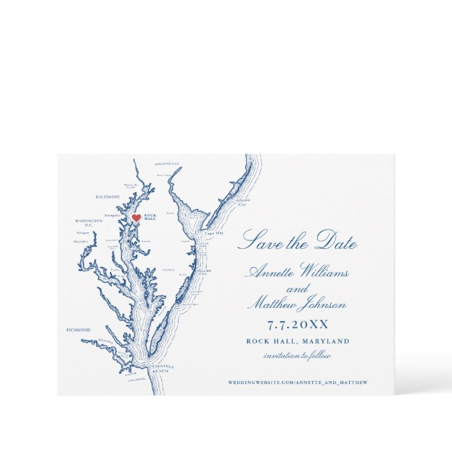 Osprey Point Inn Rock Hall Md Elegant Wedding Save The Date