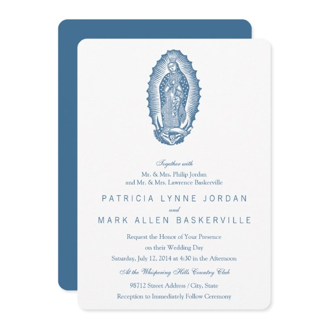Our Lady Of Guadalupe Invitation