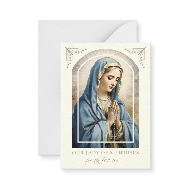 Our Lady Of Surprises Prayer Catholic Holy Invitations